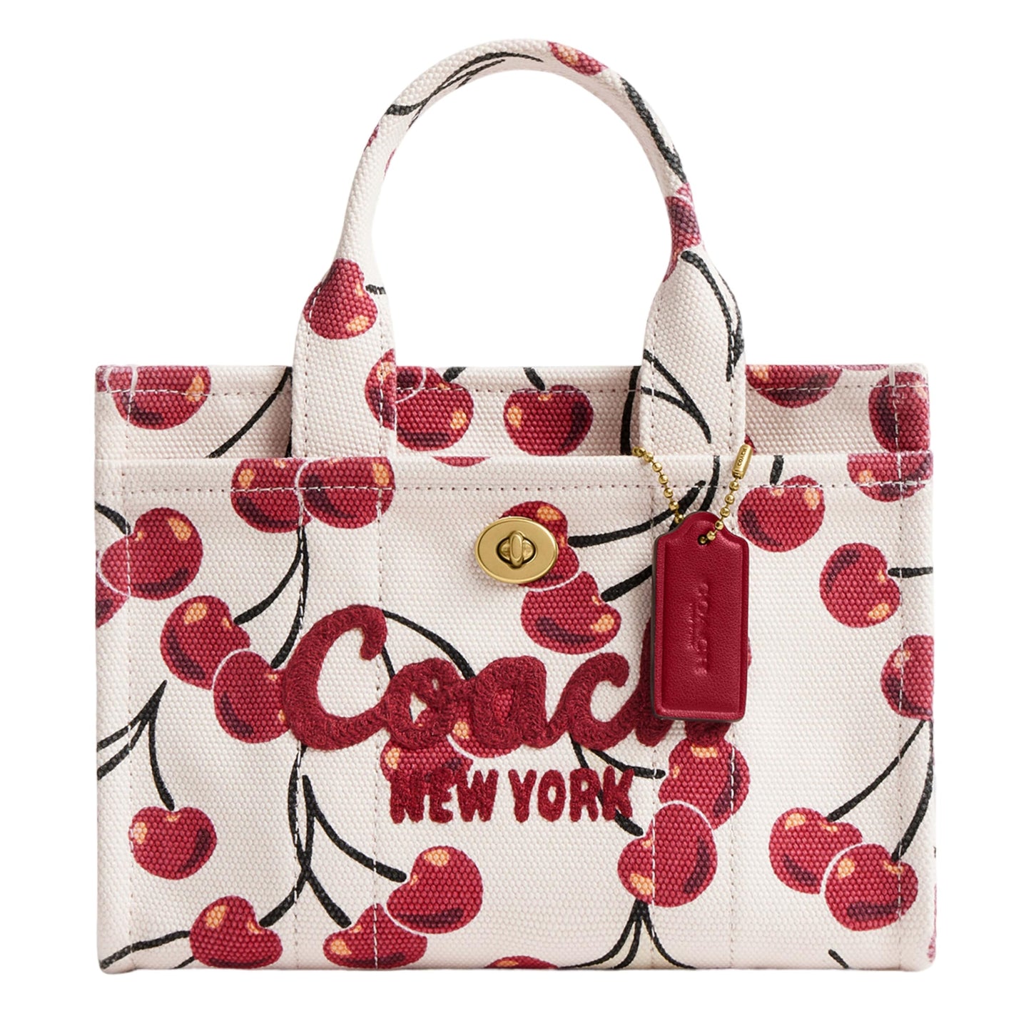 Coach Women's Leopard Cargo Tote 20