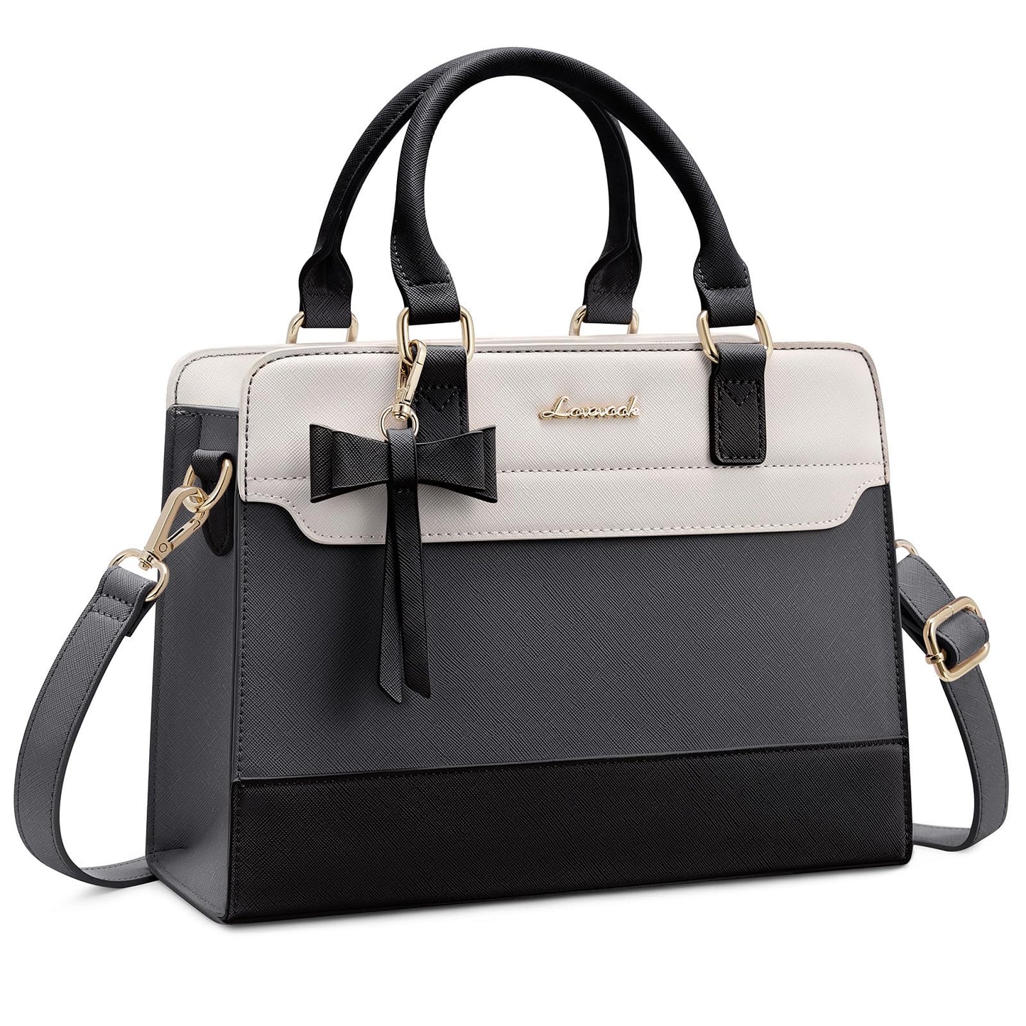 LOVEVOOK Purses for Women,Leather Tote Purse and Handbags,Satchel Shoulder Crossbody Top Handle Bags with Zipper