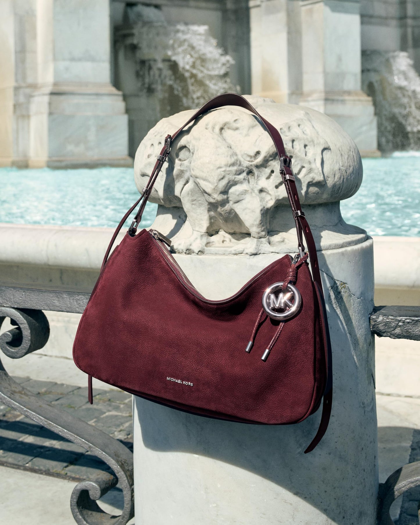 Michael Kors Nolita Medium Top Zip Convertible Shoulder Bag