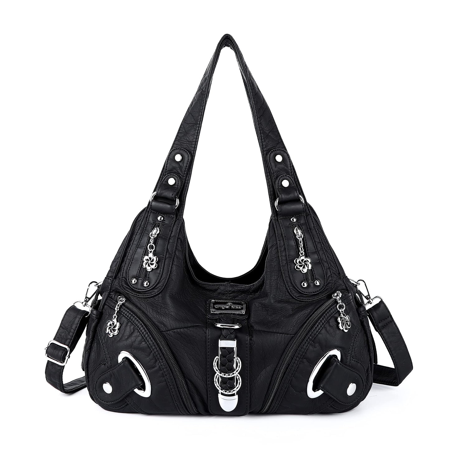 Angelkiss Hobo Purses and handbags for Women Satchel Handbag Women Purses Large Daily Shoulder Bags