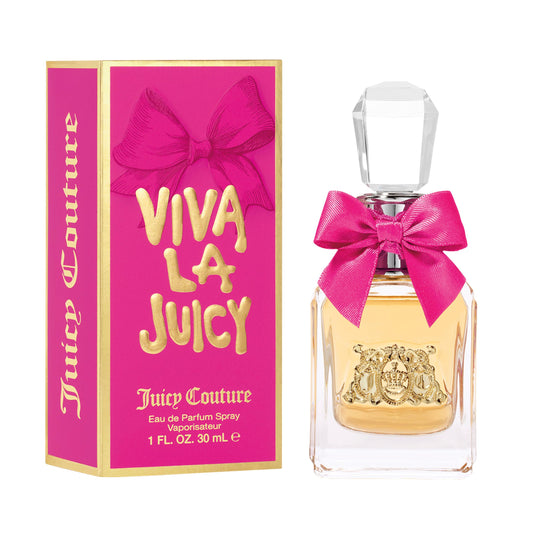 Juicy Couture Viva La Juicy Eau De Parfum, Women's Perfume with Notes of Mandarin, Gardenia & Caramel, Floral & Sweet Perfume for Women, EDP Spray
