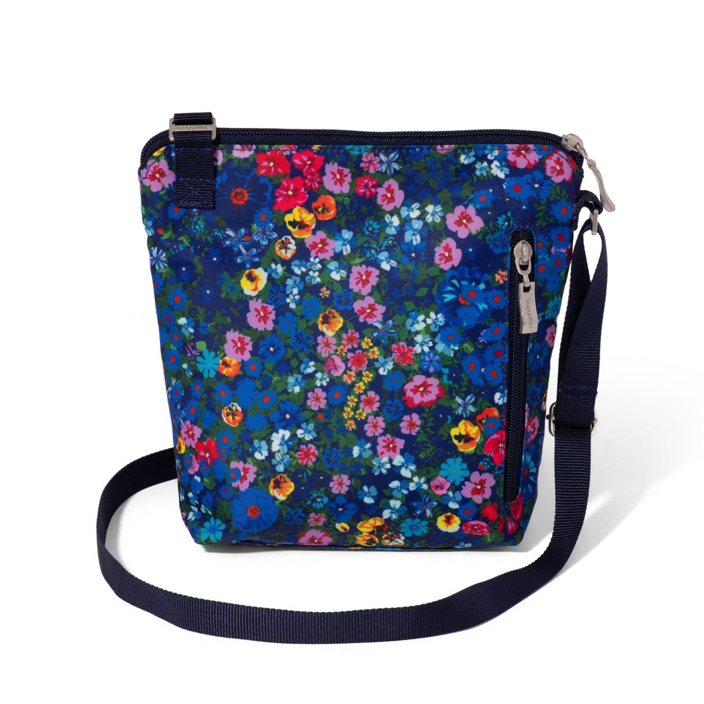 Baggallini Pocket Crossbody Bags for Women 8x8 Small Lightweight Durable Water-resistant Travel Purse W/Rfid