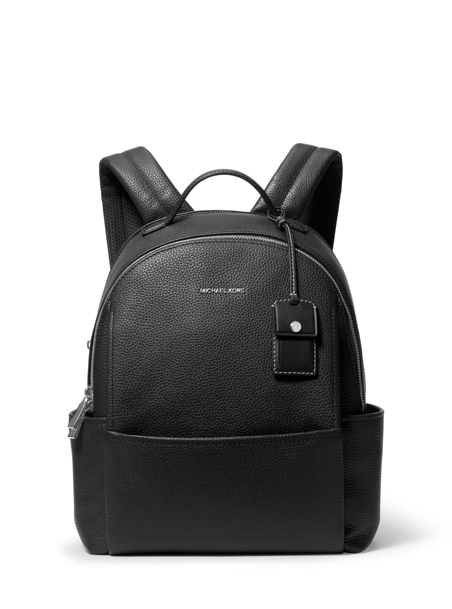 Michael Kors Sable Medium Backpack, Gold-Tone Hardware/Pebble Leather/Crimson
