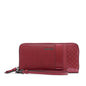 Calvin Klein Women's Key Item Saffiano Continental Zip Around Wallet With Wristlet Strap