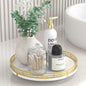 AMH Lazy Susan Wooden Organizer for Table Top