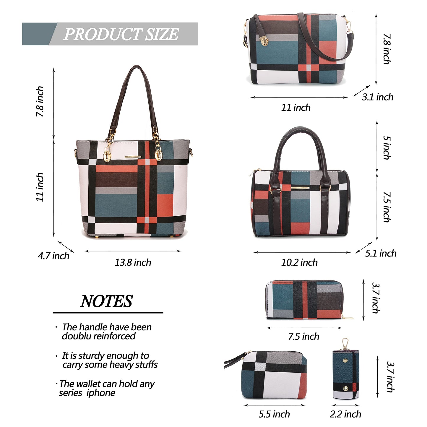 2E-youth Designer Purses and Handbags for Women Satchel Shoulder Bag Tote Top Handle Bag