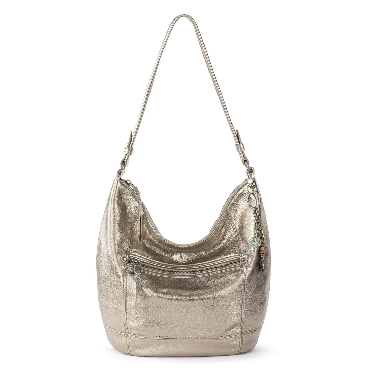 The Sak Sequoia Hobo Bag - Premium Large Leather Women's Handbag for Everyday & Travel - Durable Purse With Zipper Pocket