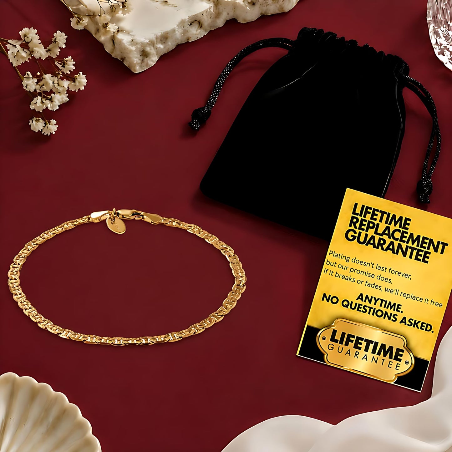 Premium Gold-Plated Stainless Steel Jewelry – Tarnish-Resistant & Waterproof From UNCLE LOL