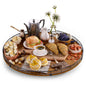 AMH Lazy Susan Wooden Organizer for Table Top