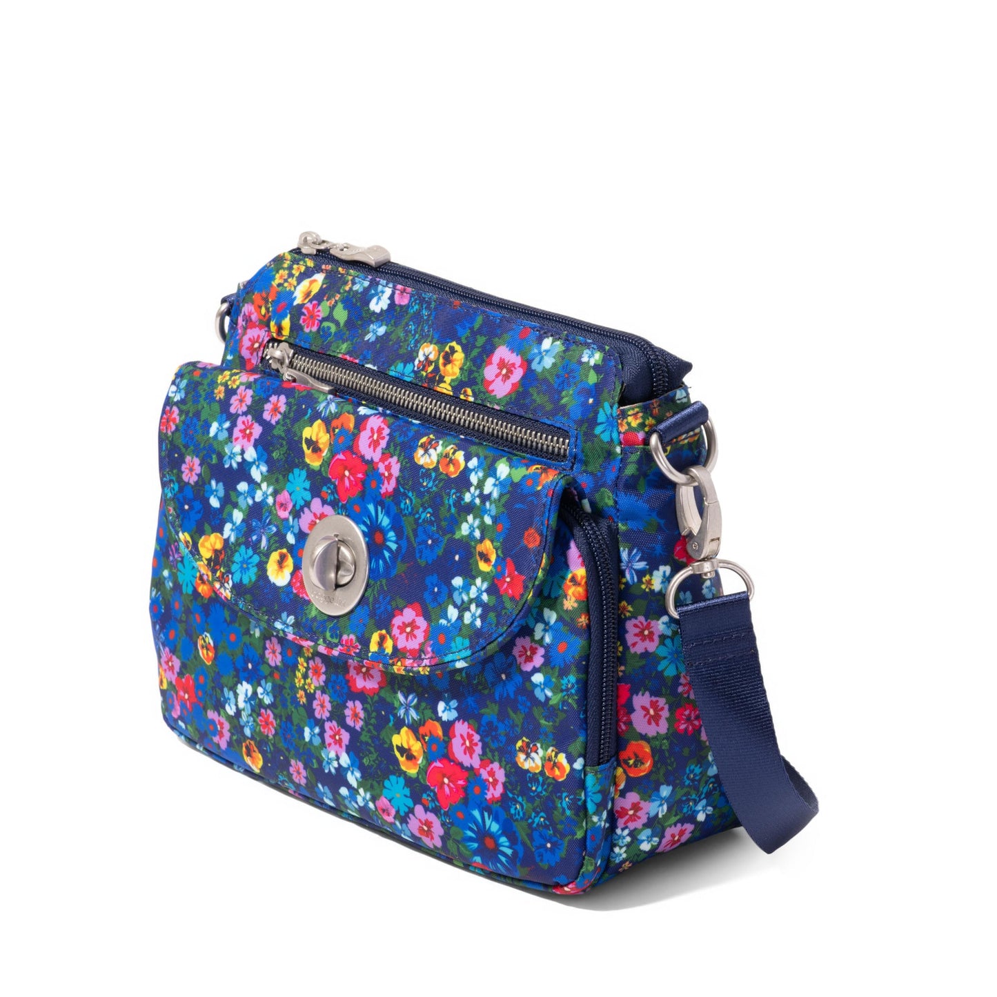 Baggallini Calais Crossbody Bags for Women 10x7 Lightweight Water-Resistant Travel Purse, RFID & Interior Organization