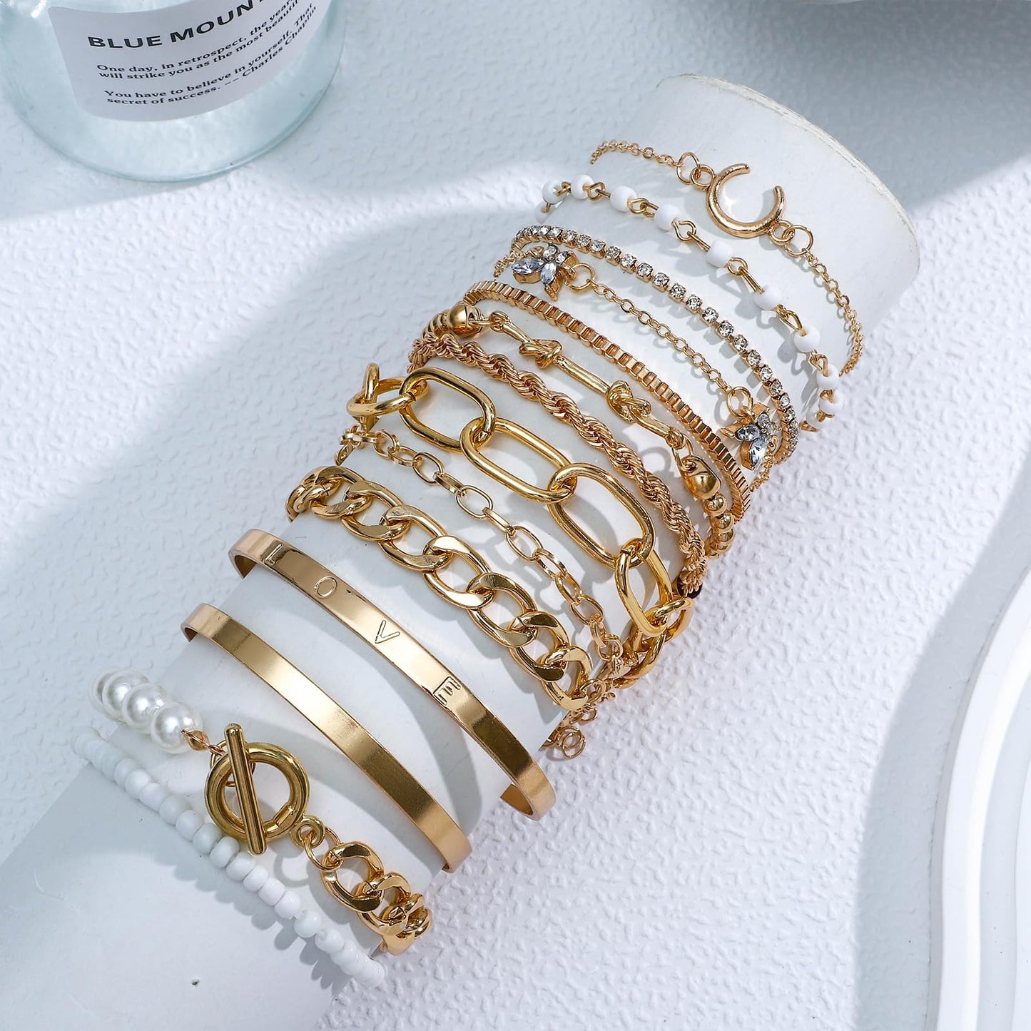 69-Piece Gold Jewelry Set for Women | Necklaces, Bracelets & Earrings