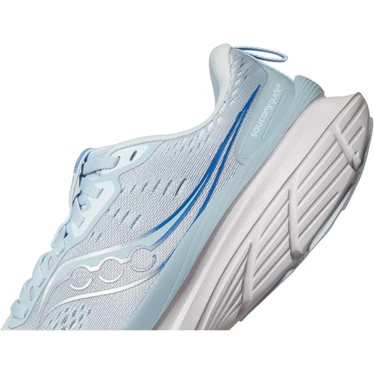 Saucony Women's Guide 18 Sneaker, Black/White, 10 WideSaucony Women's Guide 18 Sneaker, Black/White, 10 Wide