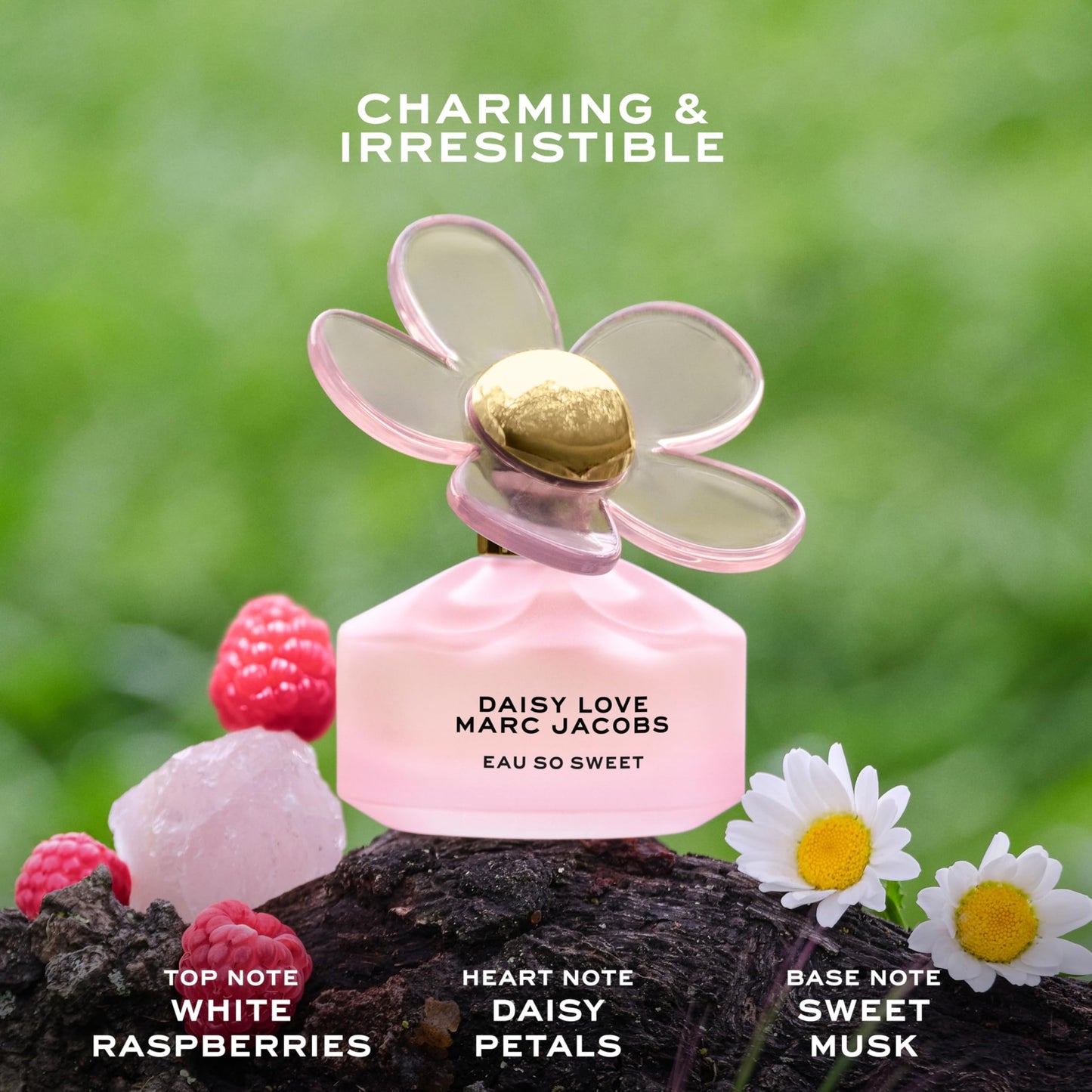 Marc Jacobs Daisy Love Eau So Sweet Eau de Toilette – Floral Women's Perfume – With Notes of White Raspberries, Daisy Petals & Sweet Musk