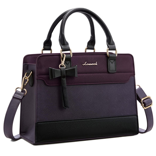 LOVEVOOK Purses for Women,Leather Tote Purse and Handbags,Satchel Shoulder Crossbody Top Handle Bags with Zipper
