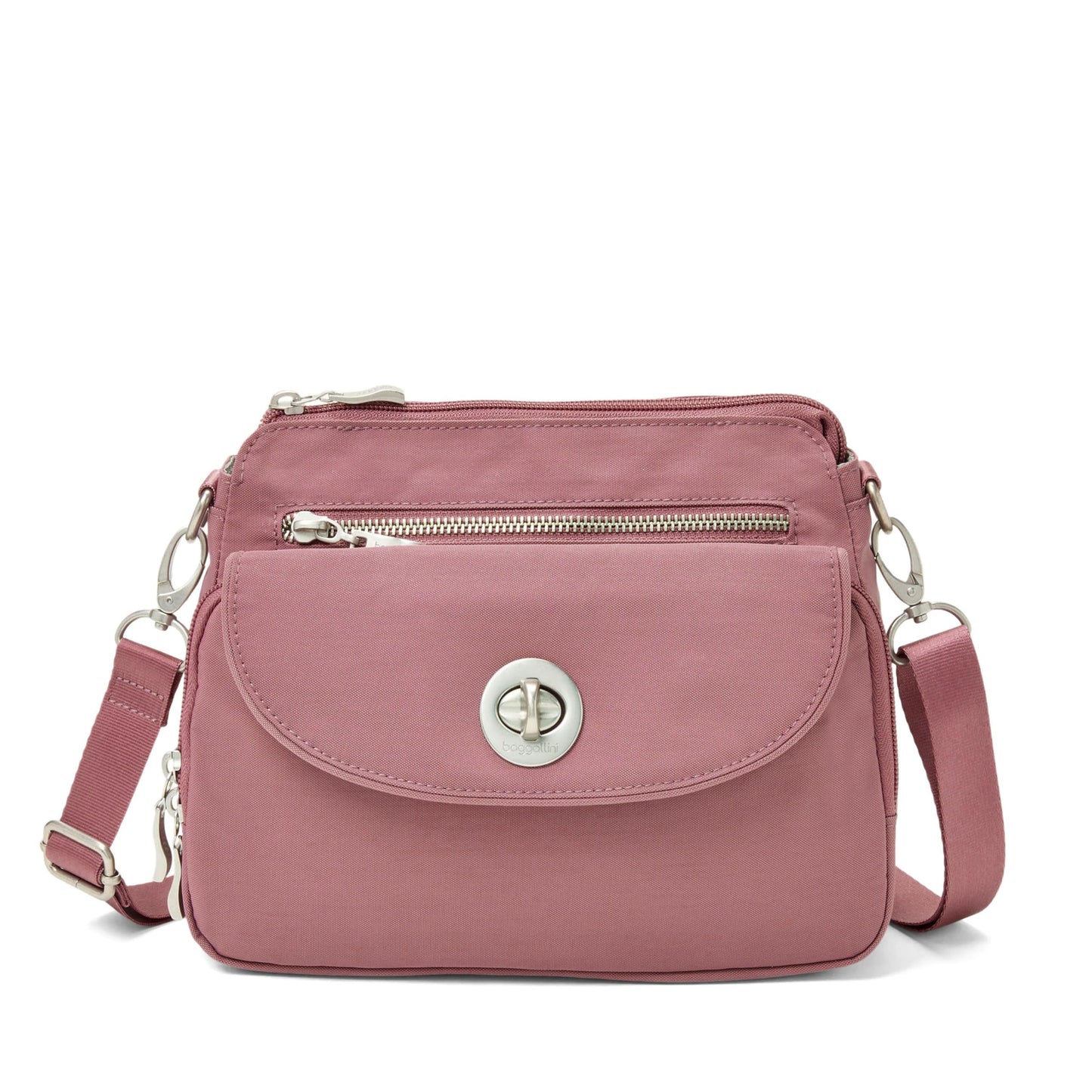 Baggallini Calais Crossbody Bags for Women 10x7 Lightweight Water-Resistant Travel Purse, RFID & Interior Organization