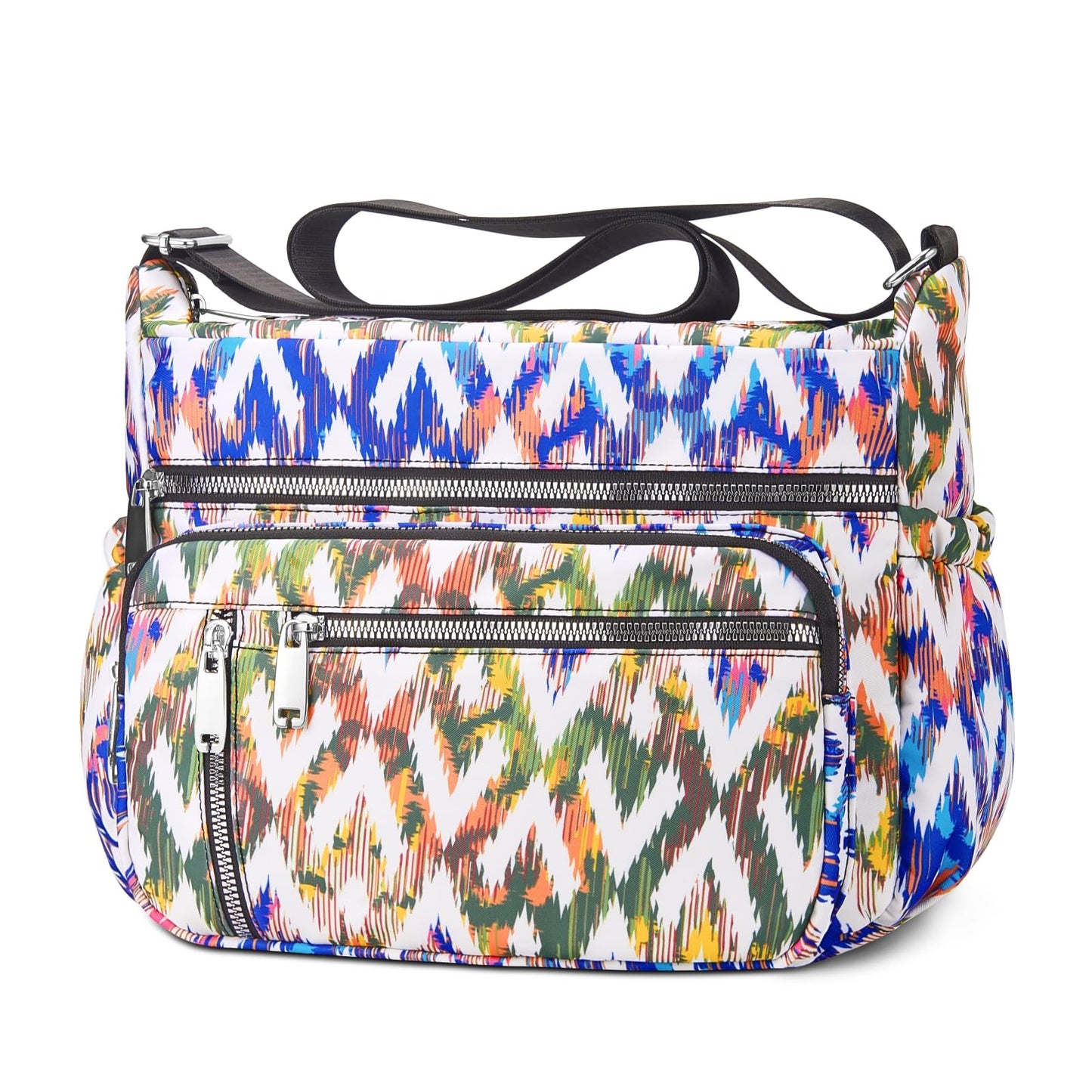 NPBAG Crossbody Bag for Women, Shoulder Purse Handbag Messenger Bag, Trendy Pocketbooks, Waterproof and Multi-Pockets