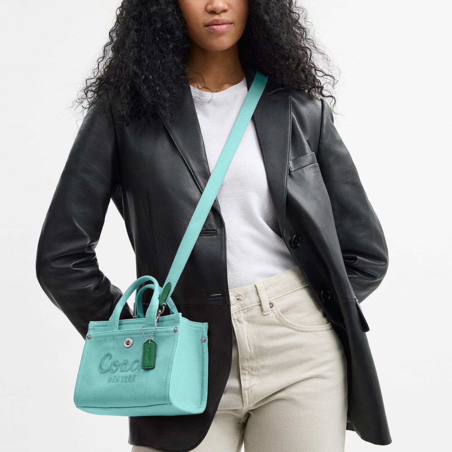 Coach Women's Leopard Cargo Tote 20