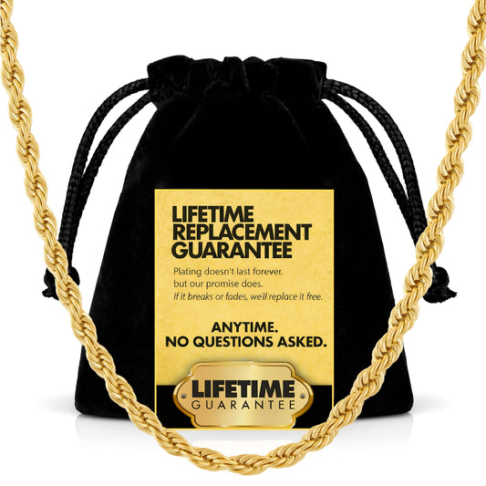 Premium Gold-Plated Stainless Steel Jewelry – Tarnish-Resistant & Waterproof From UNCLE LOL