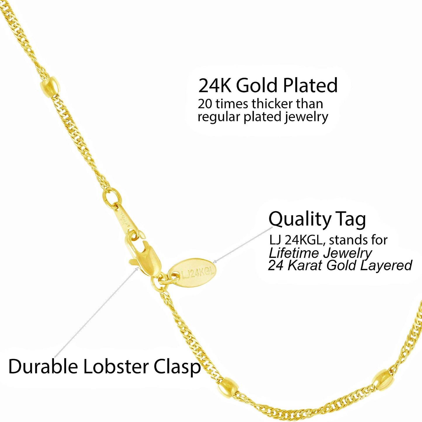 Premium Gold-Plated Stainless Steel Jewelry – Tarnish-Resistant & Waterproof From UNCLE LOL
