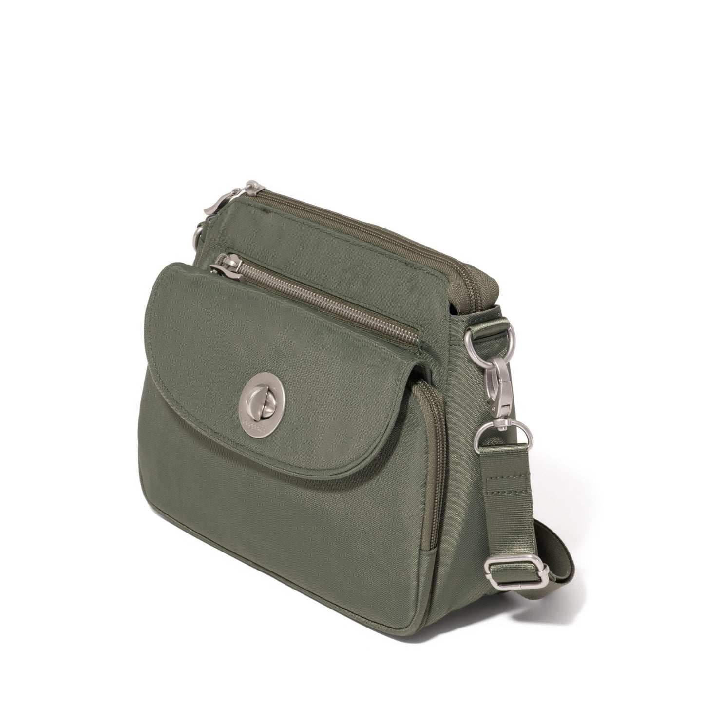 Baggallini Calais Crossbody Bags for Women 10x7 Lightweight Water-Resistant Travel Purse, RFID & Interior Organization