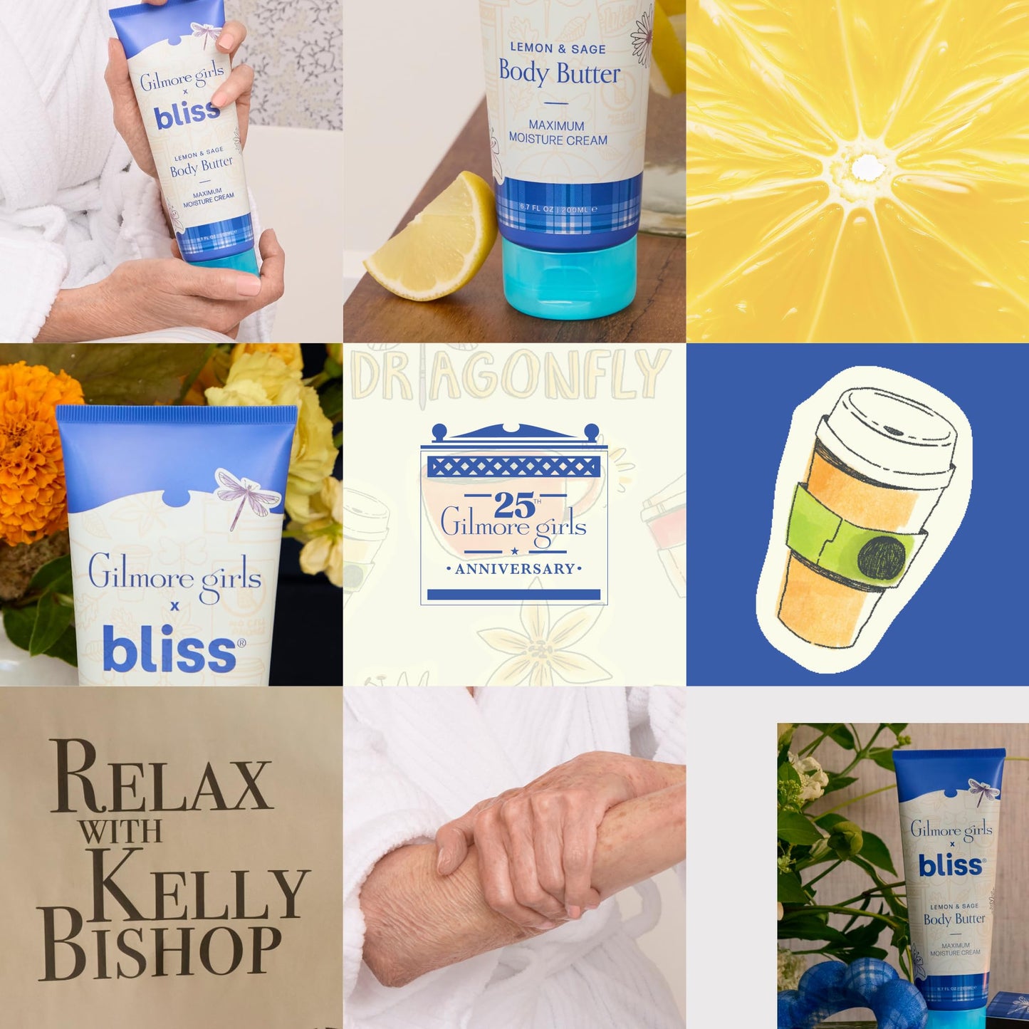 Bliss Lemon and Sage Body Butter - Iconic Scent with Shea Butter and Coconut Oil for Long-Lasting Maximum Moisture - Body Lotion for Smooth, Soft Skin - Vegan and Cruelty-Free - 6.7 Fl Oz