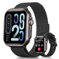 Smart Watch for Women for iPhone Android: 1.85"Smartwatch with Make/Answer Call Sleep Heart Rate SpO2 Blood Pressure Monitor IP68 Waterproof 120+Sport Mode Fitness Tracker 1000mAh Battery 2Bands Pink