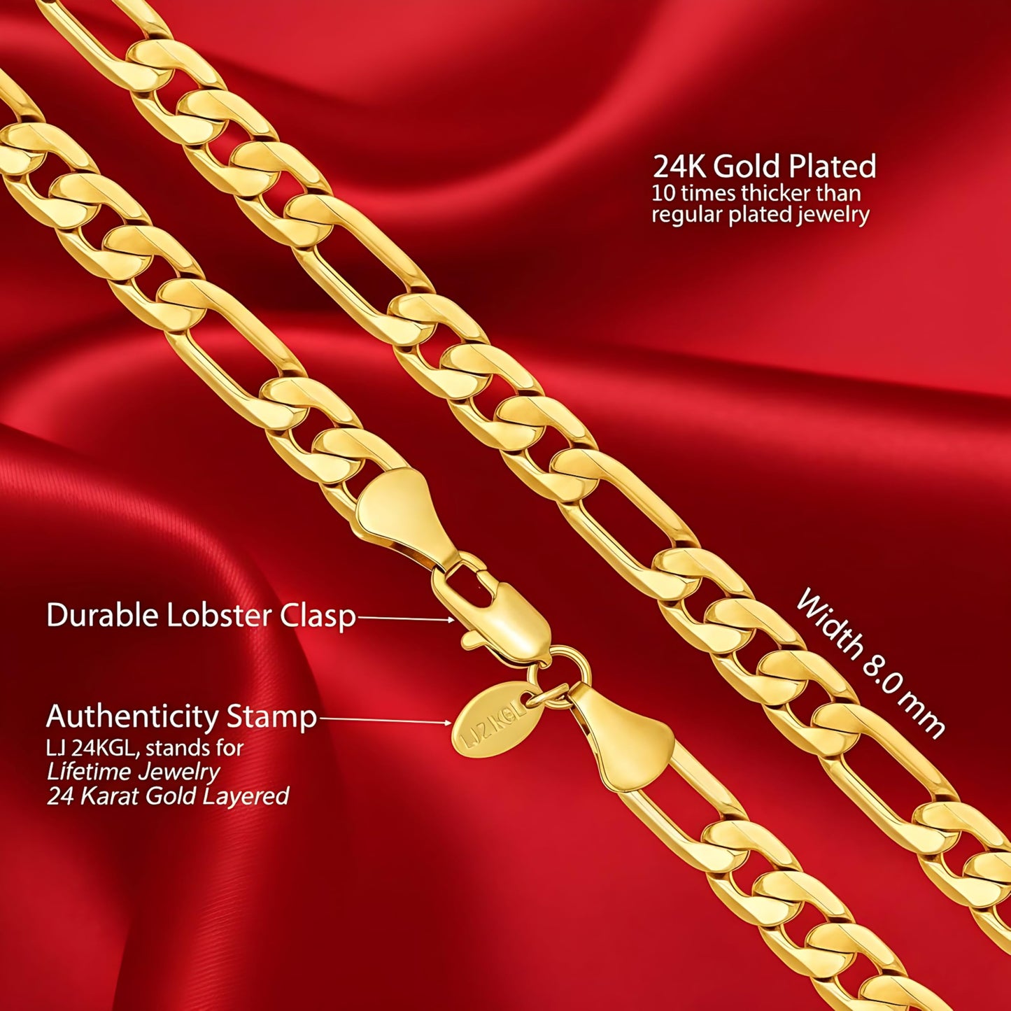 Premium Gold-Plated Stainless Steel Jewelry – Tarnish-Resistant & Waterproof From UNCLE LOL