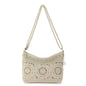 The Sak Lumi Convertible Crossbody Purse - Women's Handbag for Everyday & Travel, 3-in-1 Small Crossbody in Crochet & Leather