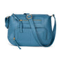 Oak Leathers Women's Crossbody Bag - Genuine Leather Crossover Shoulder Purse With Adjustable Sling Strap - Medium Size