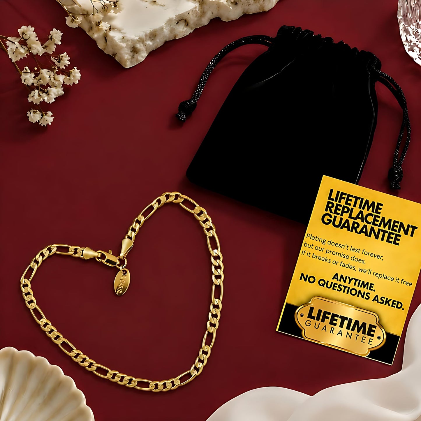 Premium Gold-Plated Stainless Steel Jewelry – Tarnish-Resistant & Waterproof From UNCLE LOL