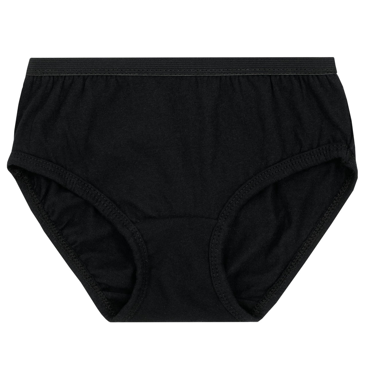 Fruit of the Loom Girls' Tag Free Cotton Brief Underwear Multipacks, Low Rise Brief-10 Pack-Purple/Blue/White, 4
