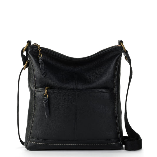 The Sak iris Leather Crossbody Purse - Women's Handbag for Everyday & Travel - Cross Body Bag With Zipper Closure