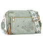 KITEVIUN Crossbody Bags for Women Trendy Leather Crossbody Purse Shoulder Handbags Butterfly Design