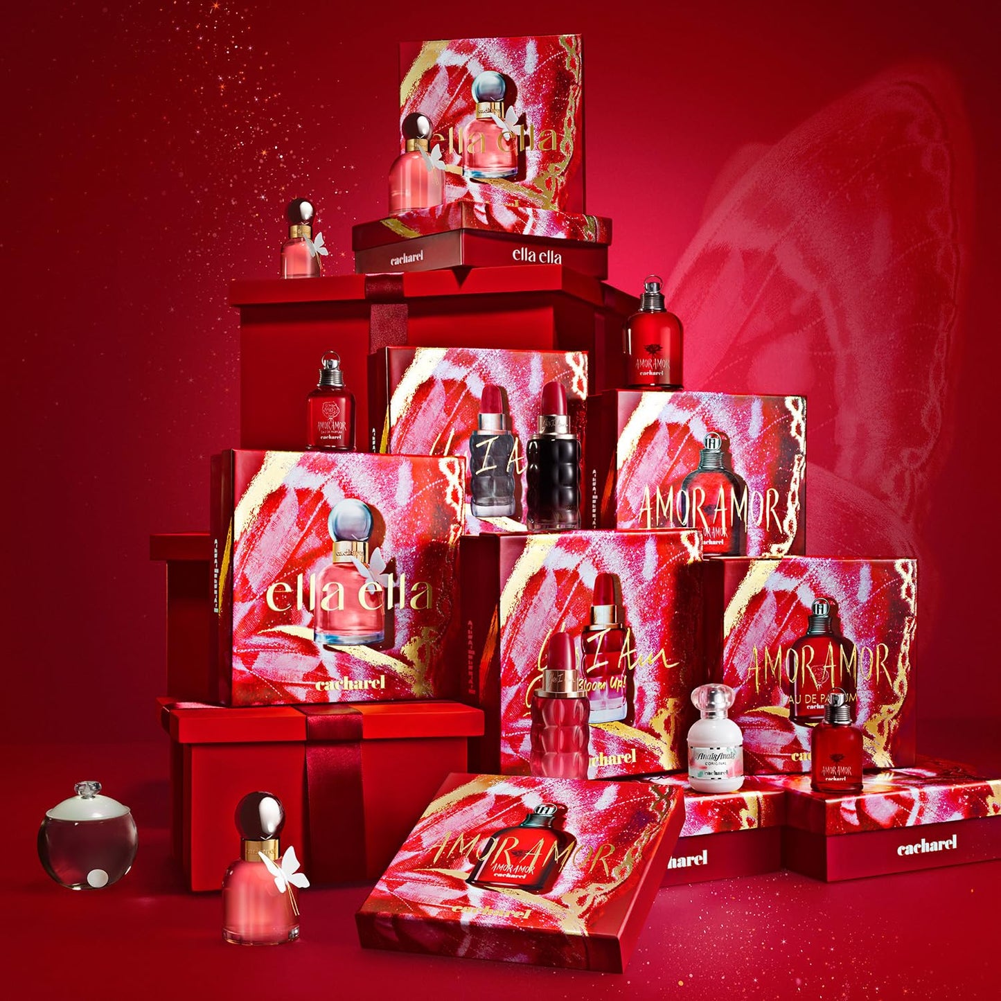 Cacharel Amor Amor Eau de Toilette for Women - Fruity Perfume Scent with Notes of Vanilla, Musks Accord, Blackcurrant & Lily Accords | Sensual, Sweet & Romantic Scent