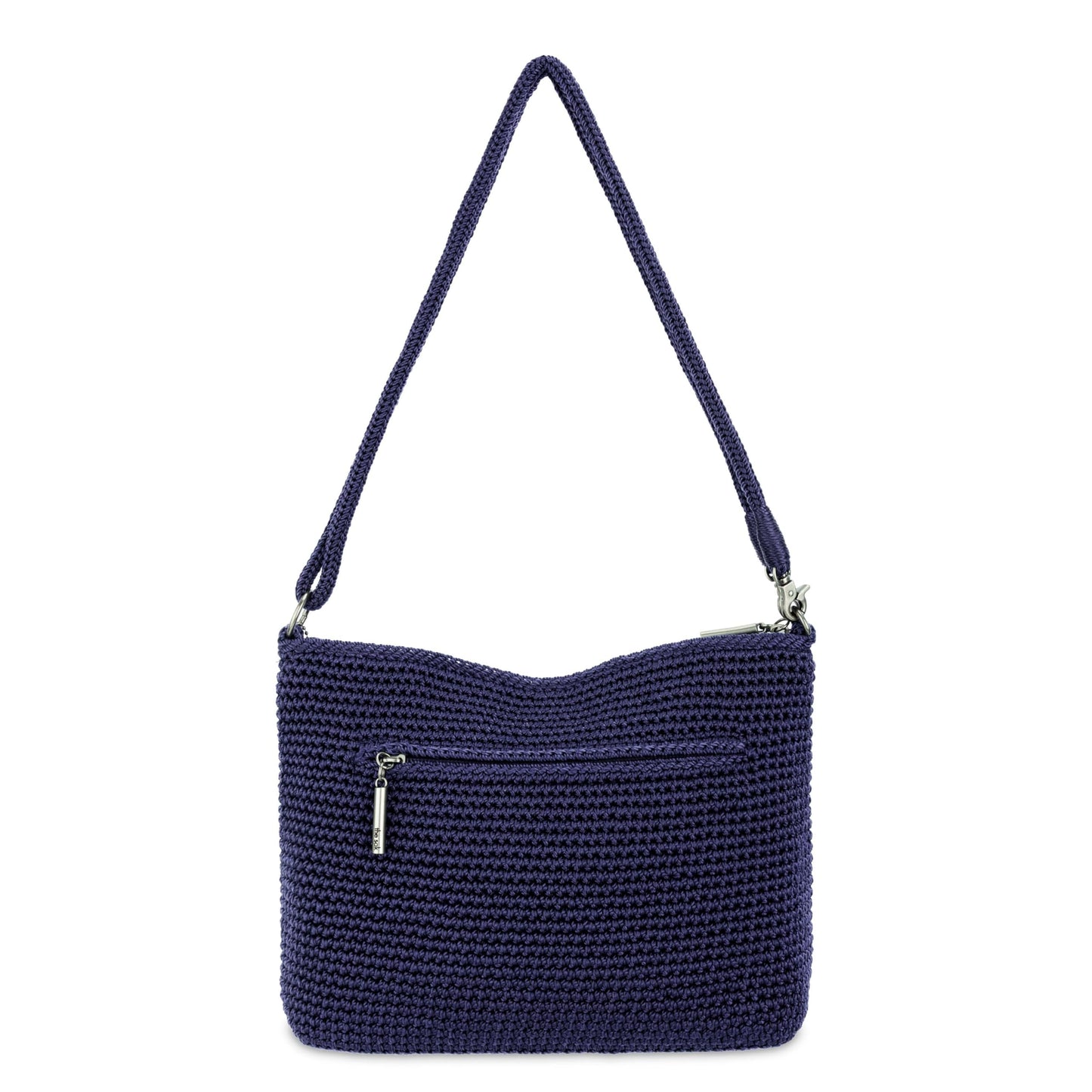 The Sak Lumi Convertible Crossbody Purse - Women's Handbag for Everyday & Travel, 3-in-1 Small Crossbody in Crochet & Leather