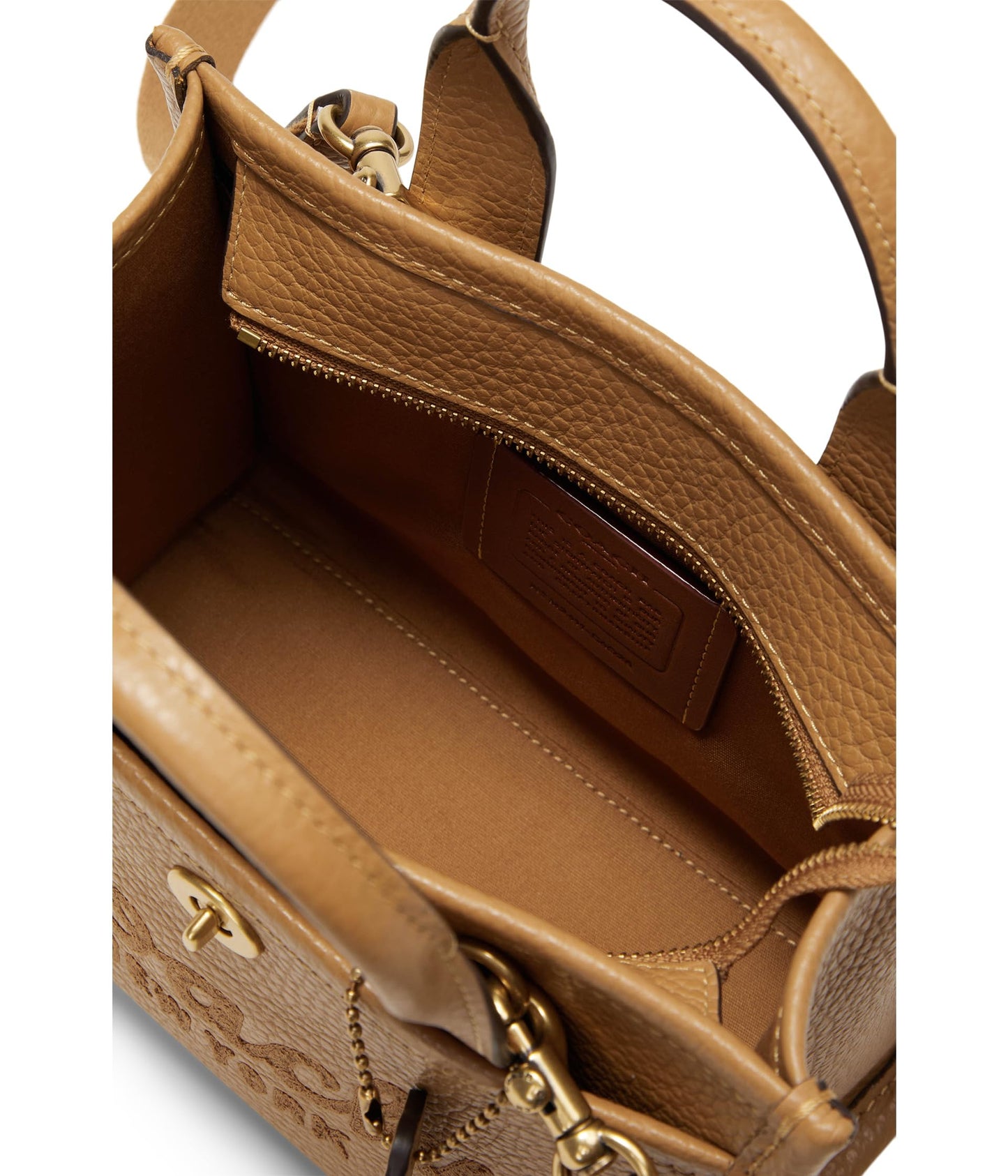 Coach Women's Leopard Cargo Tote 20