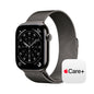 Apple Watch Series 11 [GPS 42mm] Smartwatch with Jet Black Aluminum Case with Black Sport Band - S/M. Sleep Score, Fitness Tracker, Health Monitoring, Always-On Display, Water Resistant