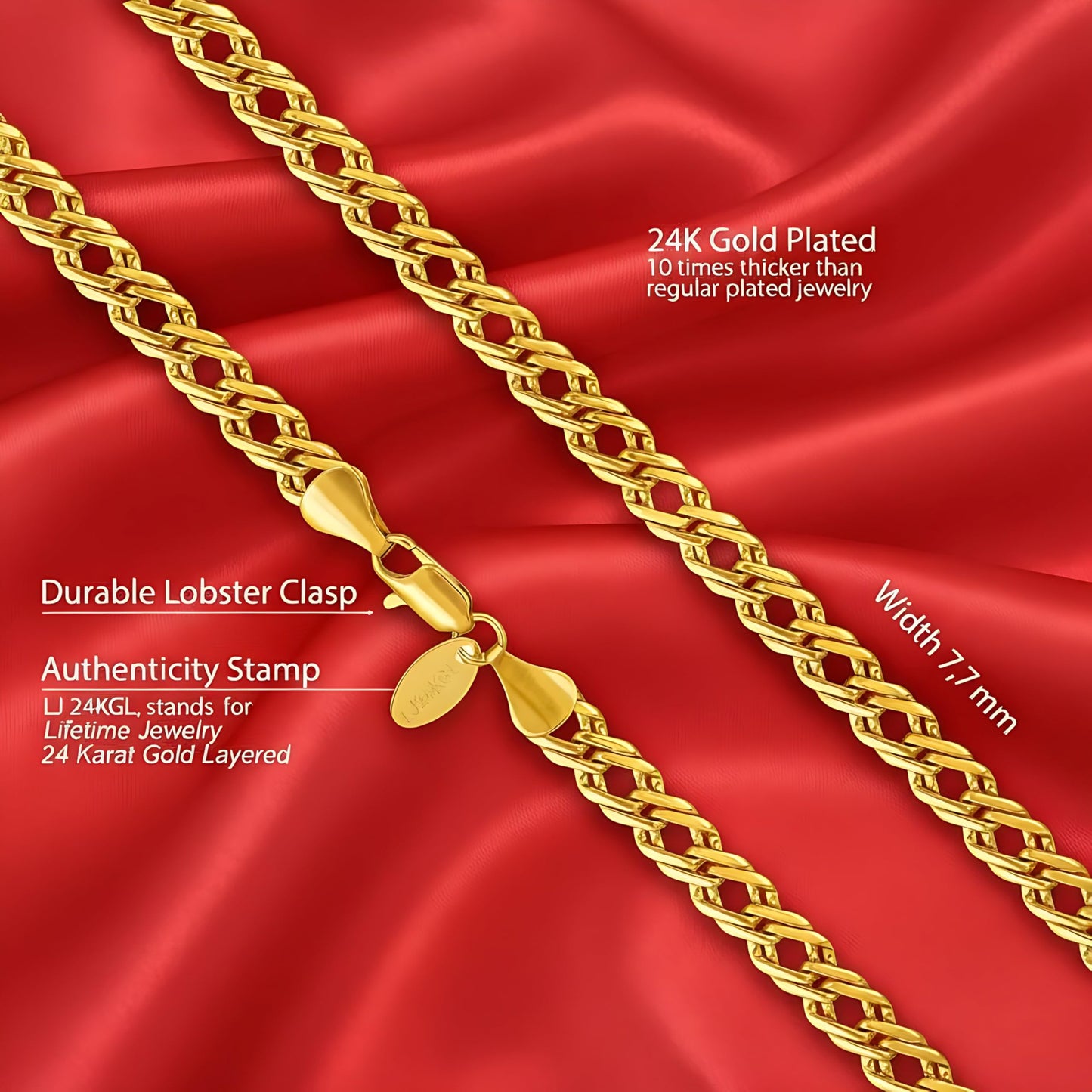 Premium Gold-Plated Stainless Steel Jewelry – Tarnish-Resistant & Waterproof From UNCLE LOL