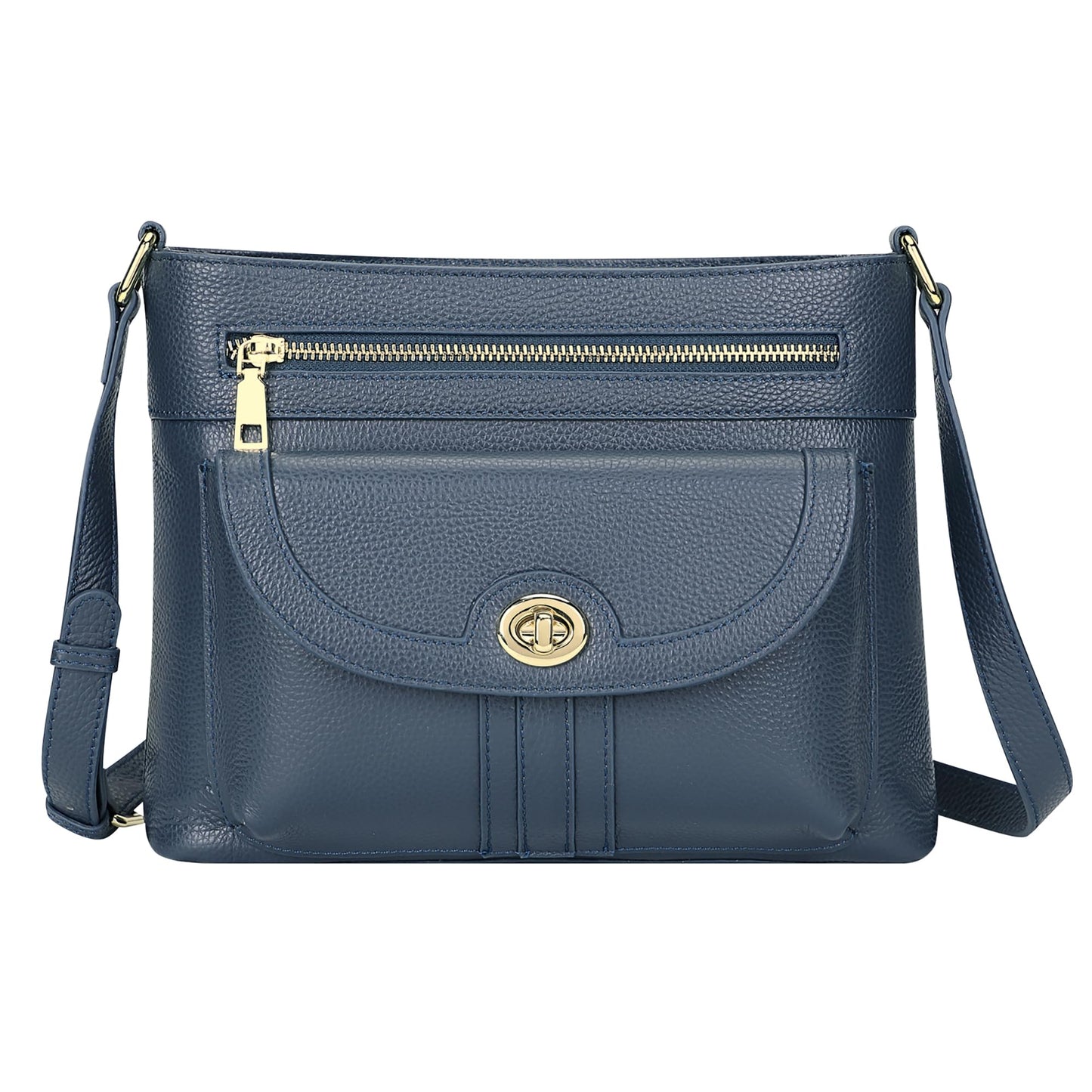 Over Earth Genuine Leather Crossbody Bags for Women Trendy Purses and Ladies Shoulder Handbags