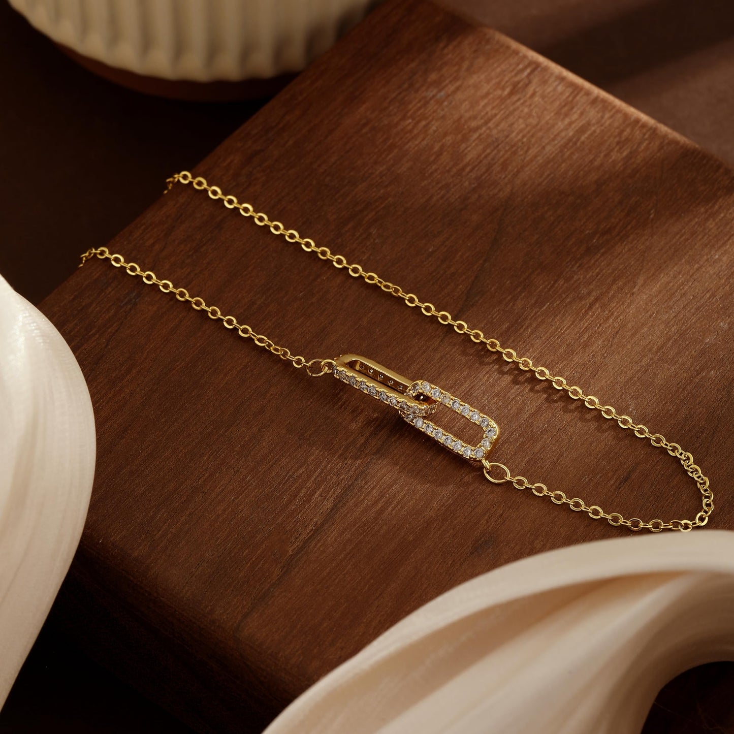 Coshilta Layered Gold Necklaces for Women, 14K Plated Gold Sterling Silver Plated Dainty Pendant Necklace Set with Cubic Zirconia,Stackable Chain Choker,Trendy Personalized Jewelry Gift Non Tarnish