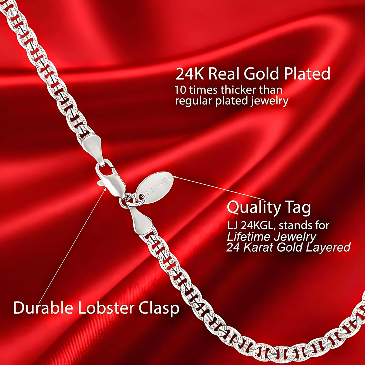 Premium Gold-Plated Stainless Steel Jewelry – Tarnish-Resistant & Waterproof From UNCLE LOL