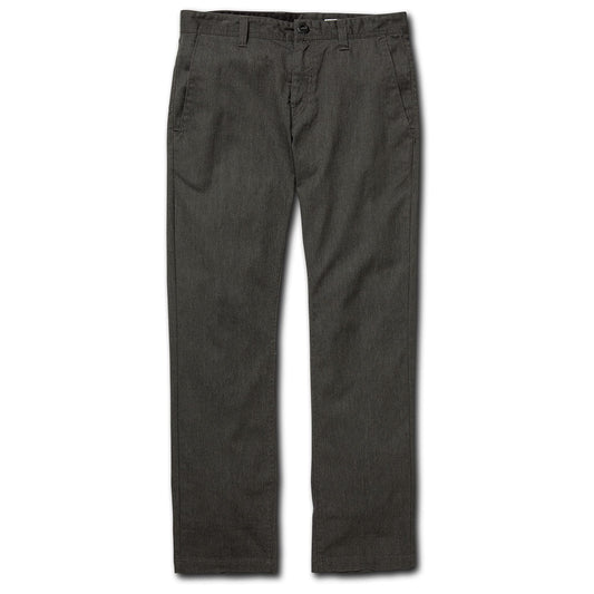 Volcom Men's Frickin Modern Fit Stretch Chino Pant, Black 1, 33W x 30L