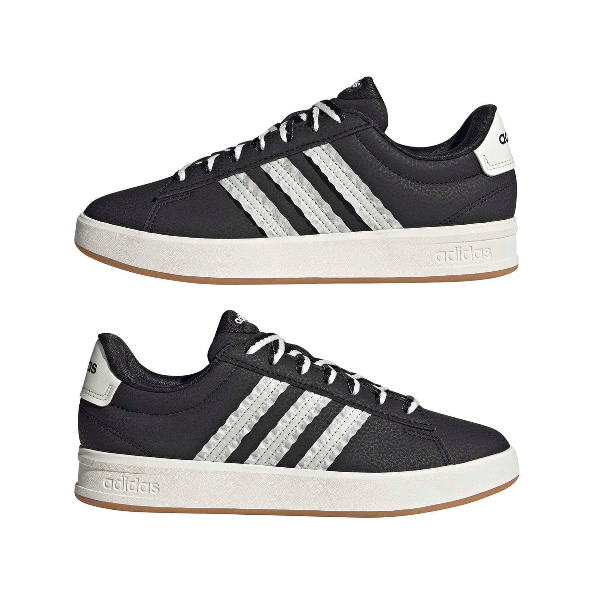adidas Women's Grand Court 3.0, White/Iron Metallic, 7.5adidas Women's Grand Court 3.0, White/Iron Metallic, 7.5