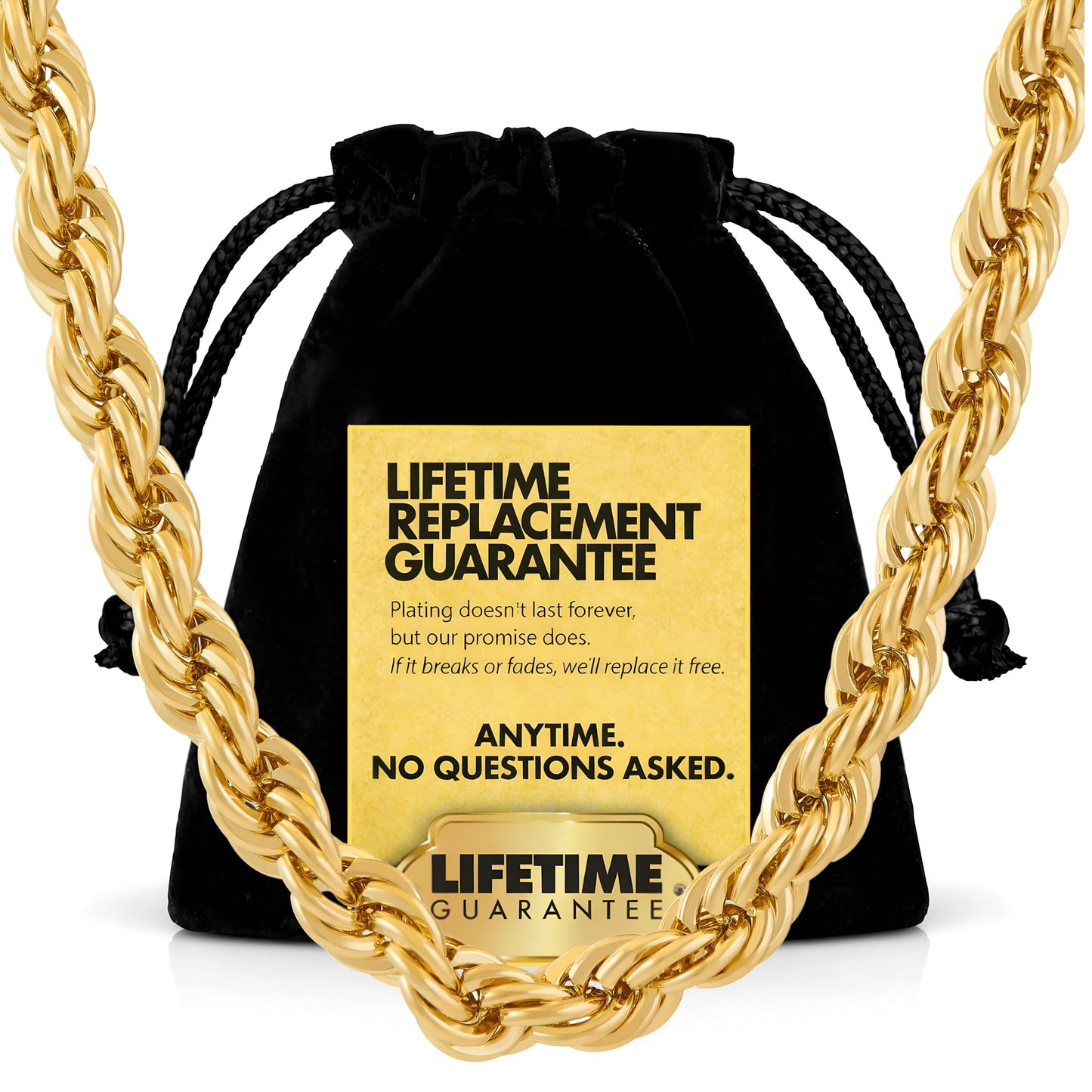 Premium Gold-Plated Stainless Steel Jewelry – Tarnish-Resistant & Waterproof From UNCLE LOL