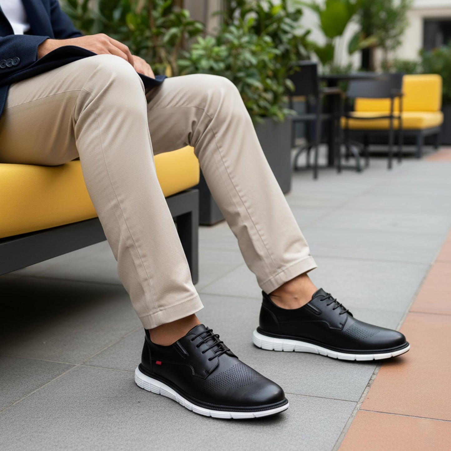 Marc Joseph New York Mens Edward Street Oxfords (Hands-Free Technology), Black, 12, MediumMarc Joseph New York Mens Edward Street Oxfords (Hands-Free Technology), Black, 12,…