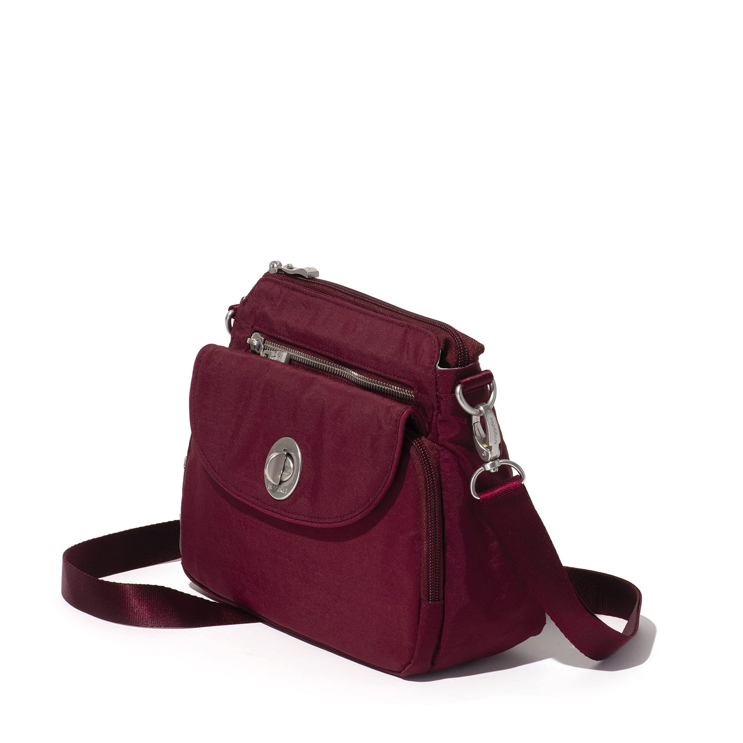 Baggallini Calais Crossbody Bags for Women 10x7 Lightweight Water-Resistant Travel Purse, RFID & Interior Organization