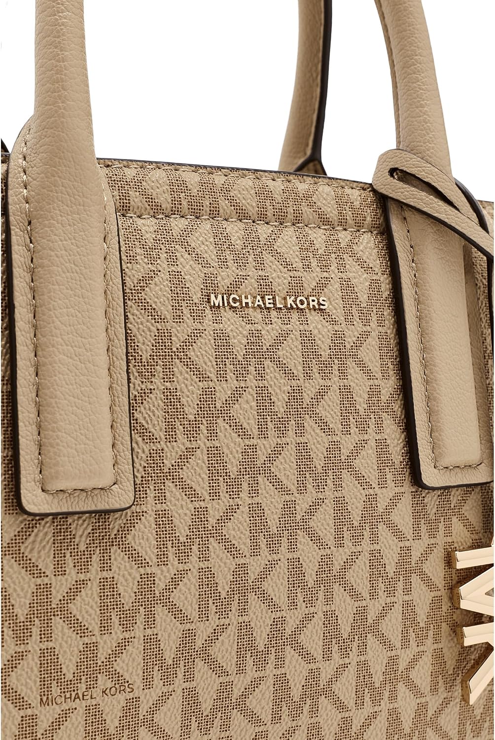 Michael Kors, Womens, Laila Small Satchel, Khaki, One Size