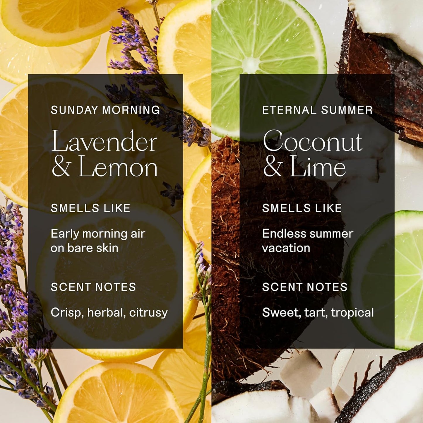 Each & Every Aluminum Free Deodorant for Women & Men – Natural Fragrance 72-Hr Odor Protection, Sensitive Skin, EWG Verified Baking Soda Free - Lavender & Lemon + Coconut & Lime 2 Pack, 2.5oz