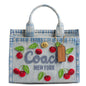Coach Women's Leopard Cargo Tote 20