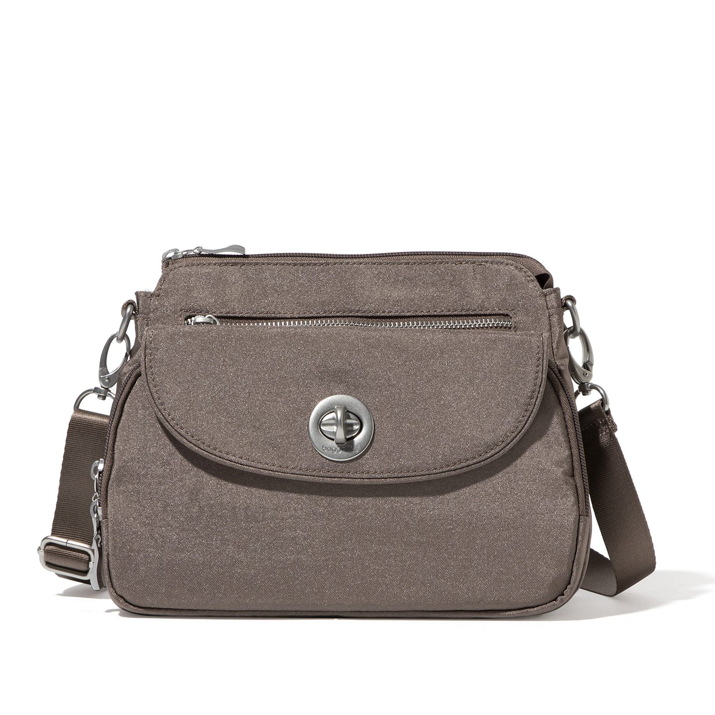 Baggallini Calais Crossbody Bags for Women 10x7 Lightweight Water-Resistant Travel Purse, RFID & Interior Organization